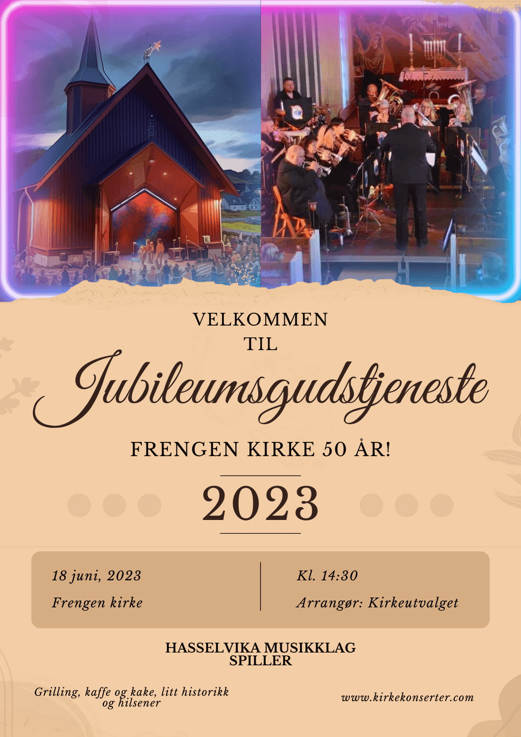 Jubileumsgudstjeneste i Frengen kirke